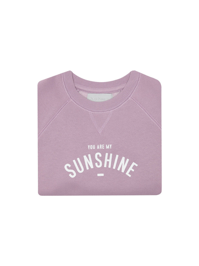 purple you are my sunshine sweatshirt