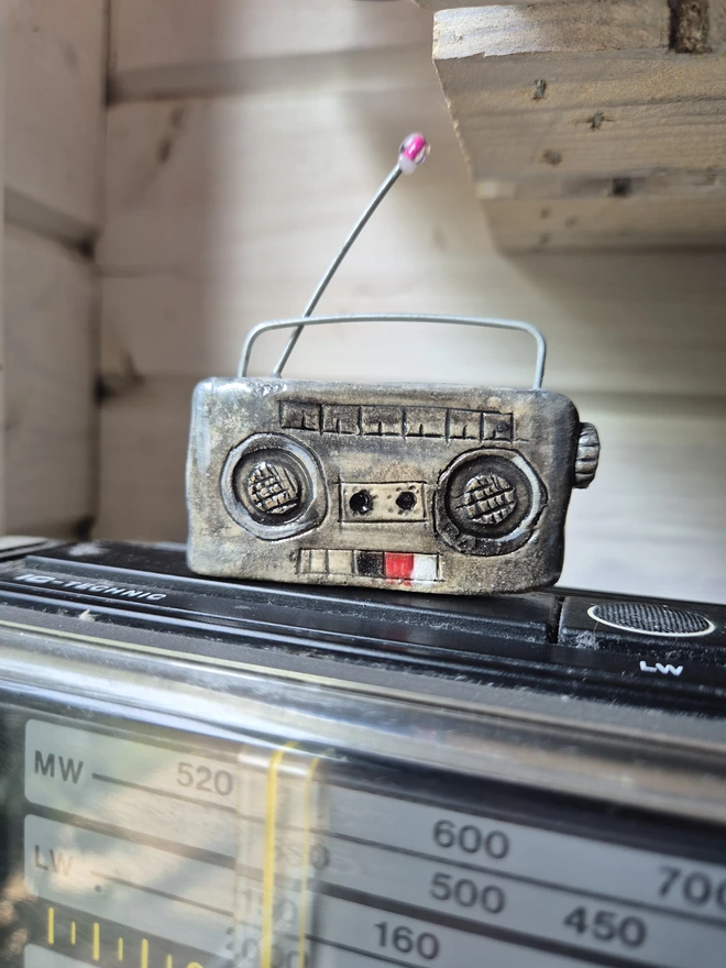 Mini 80's retro stereo 