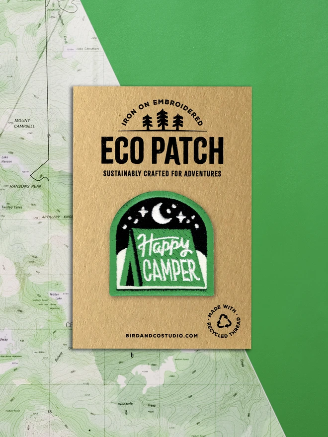 Happy camper patch