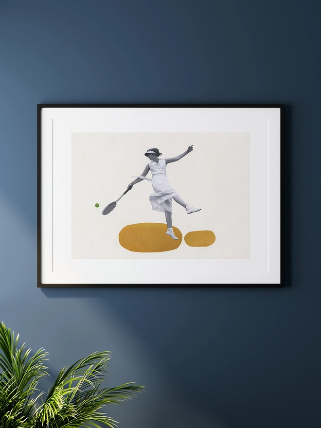 Summer Game. A female tennis portrait.