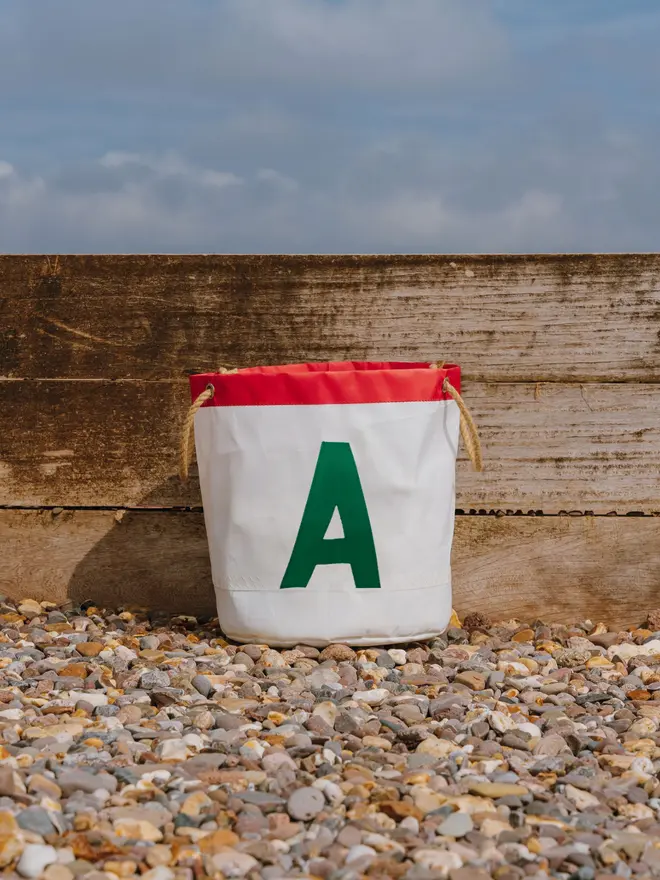 Red Trim Bucket