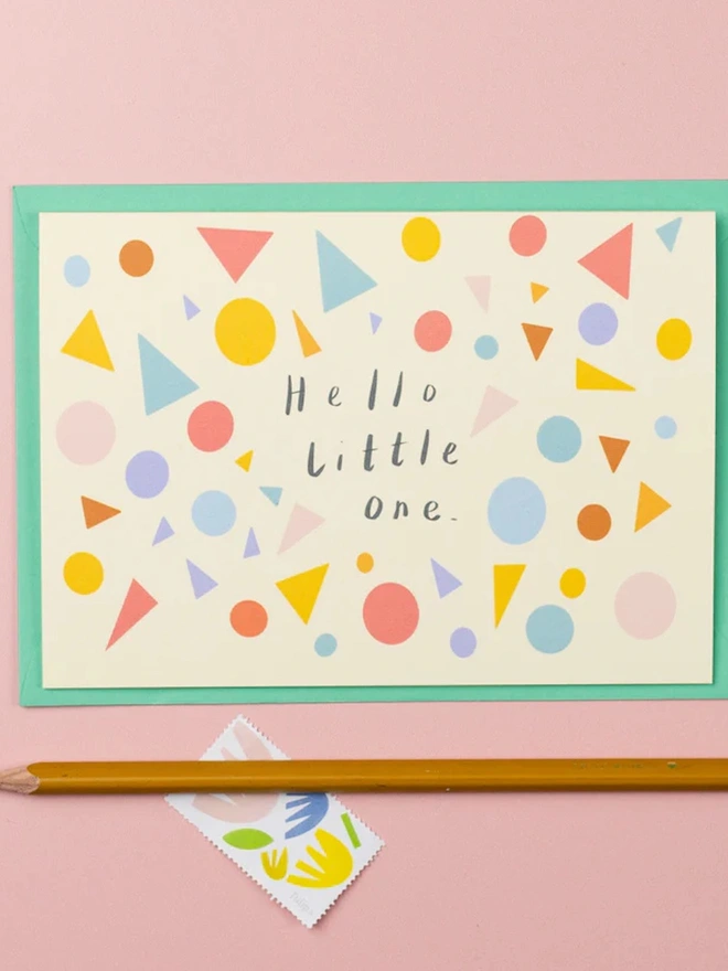 'Hello Little One' Greeting Card