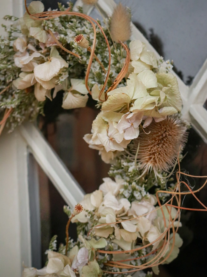 Everlasting Heart Floral Wreath