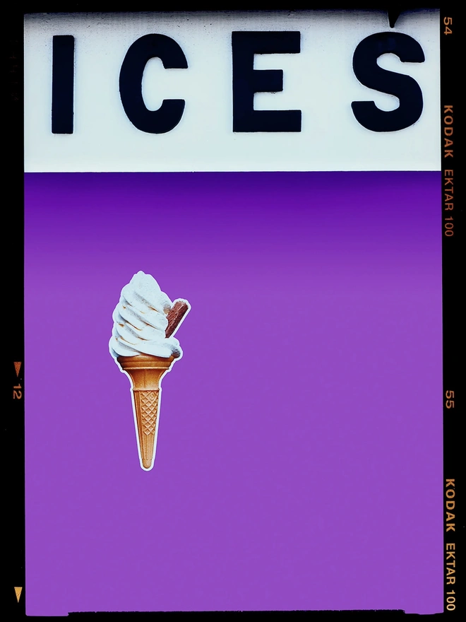 'ICES', Lilac, Bexhill on Sea, Colourful Artwork