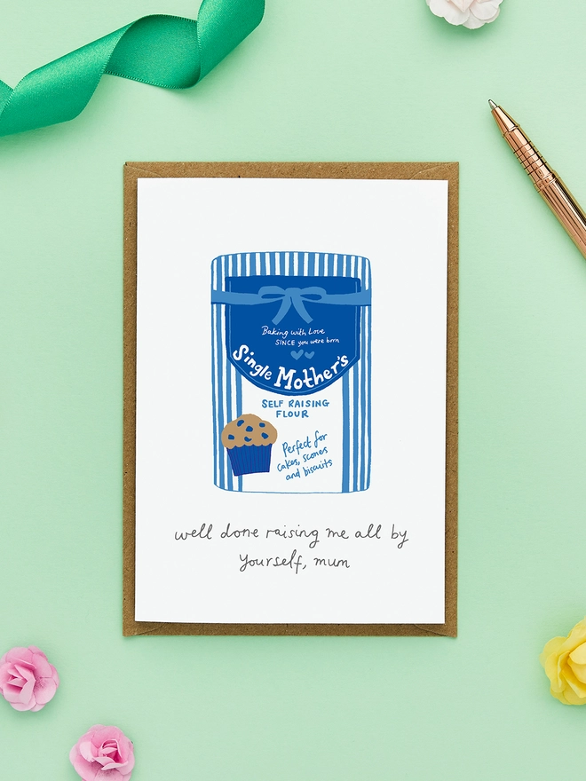 Heartfelt Mother's Day card for single mums