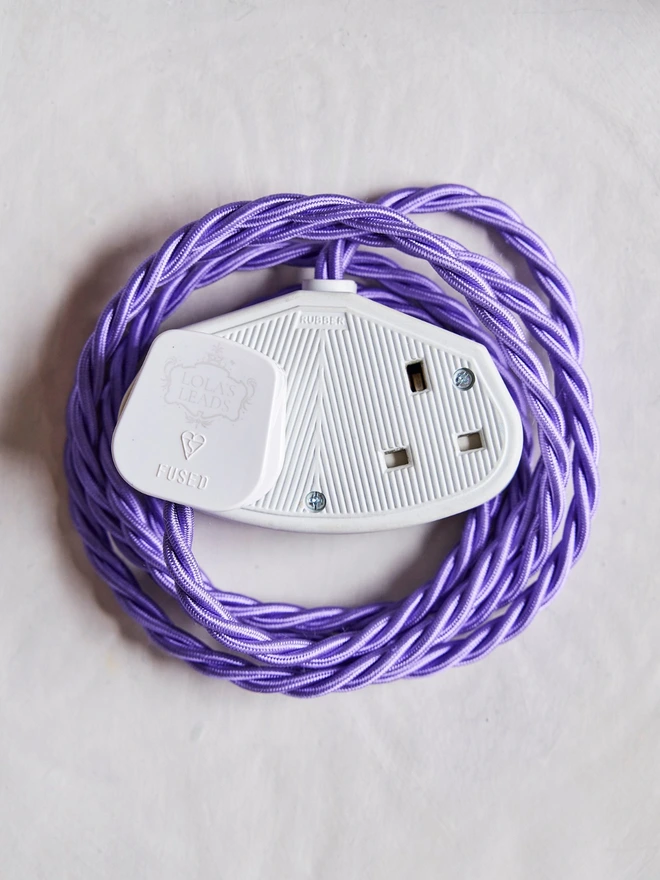 Lola's Leads Violet - Purple Extension Cable