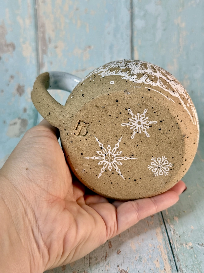 White Christmas Tree Mug