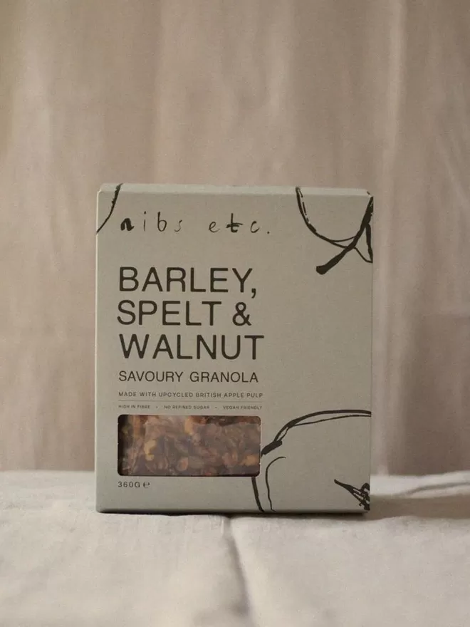 Barley, Spelt & Walnut Savoury Granola Box