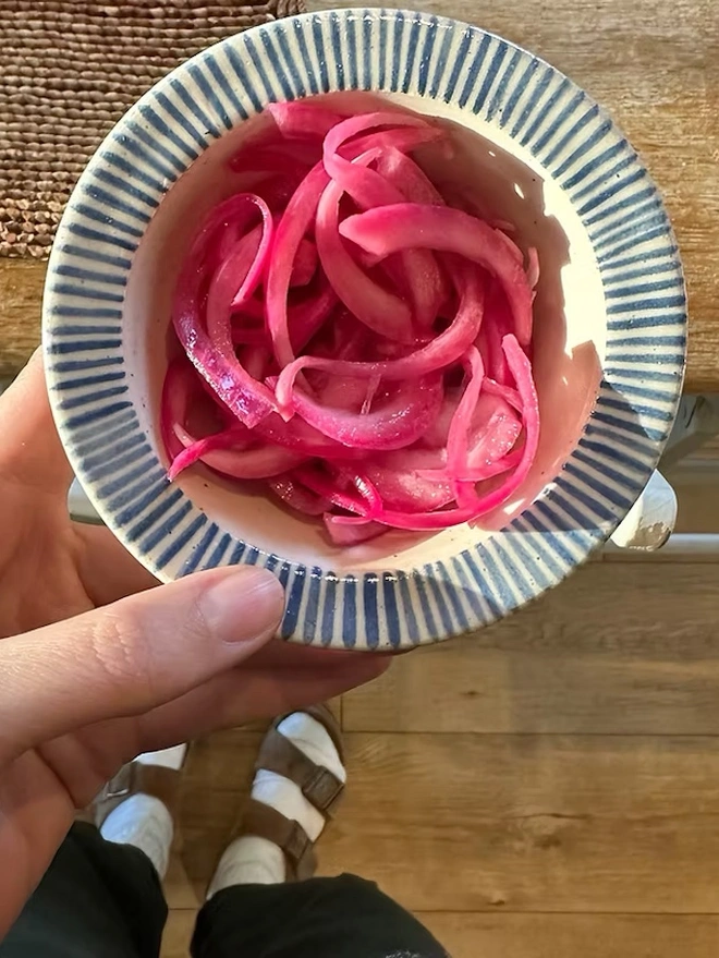 Striped Planet Bowl 