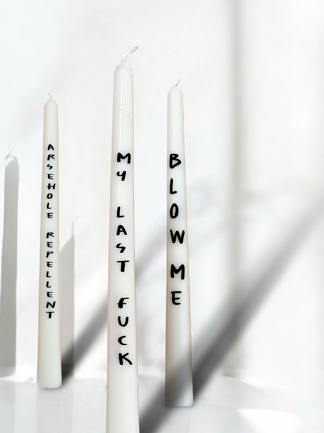 WORDS CANDLES