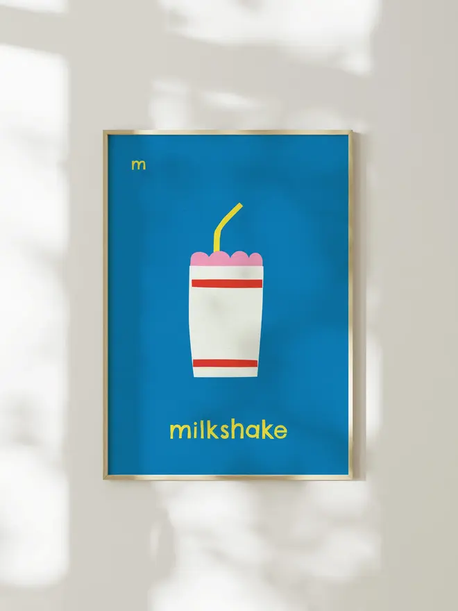 'Milkshake' Print