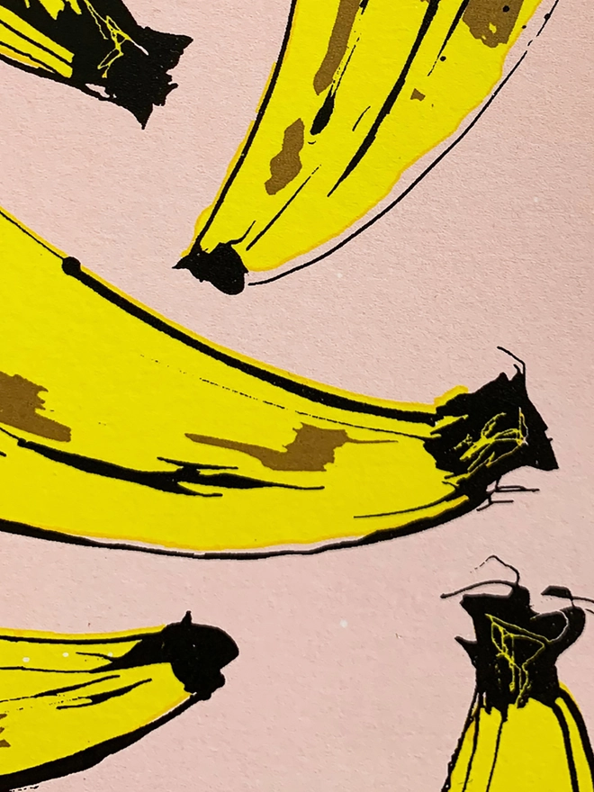 banana screen print