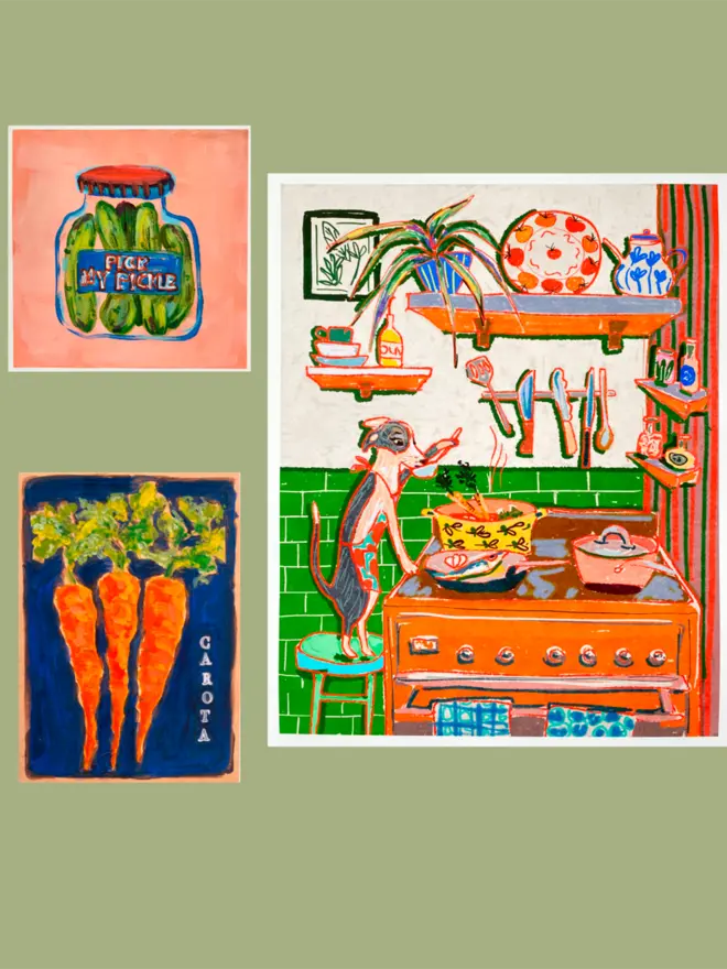 Mara Wanda kitchen art
