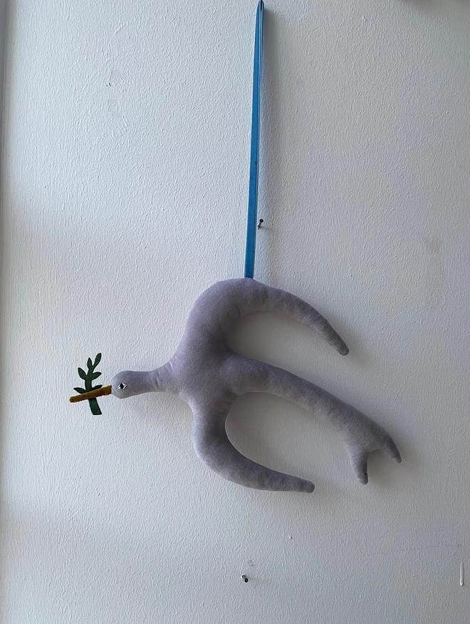 Hanging peace dove 