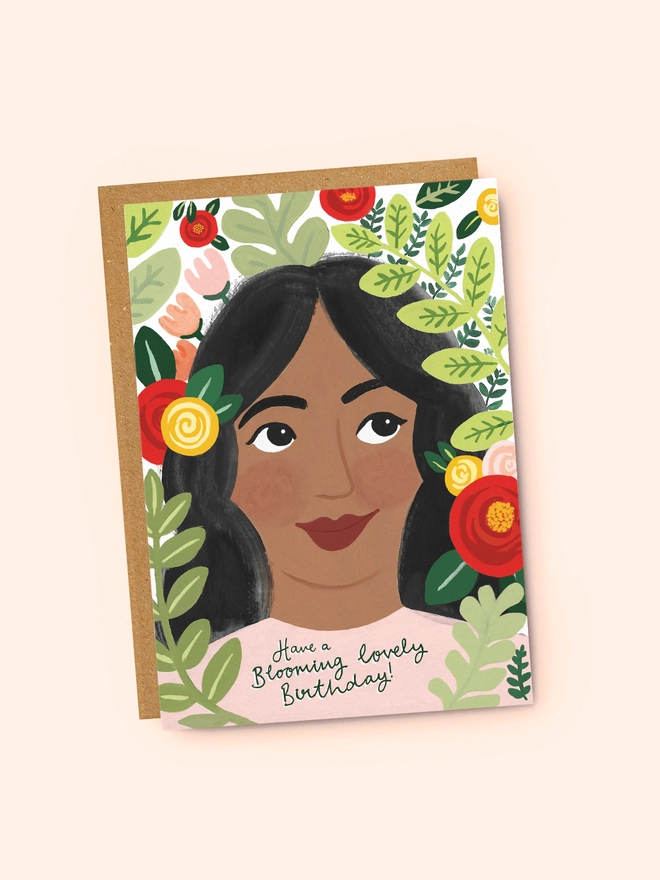 blooming lovely card