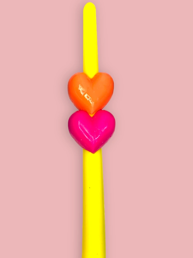 NEON CANDLE LOVE STACK