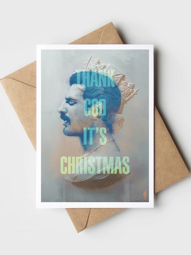 Thank God It's Christmas Freddie Mercury Christmas Card Packs