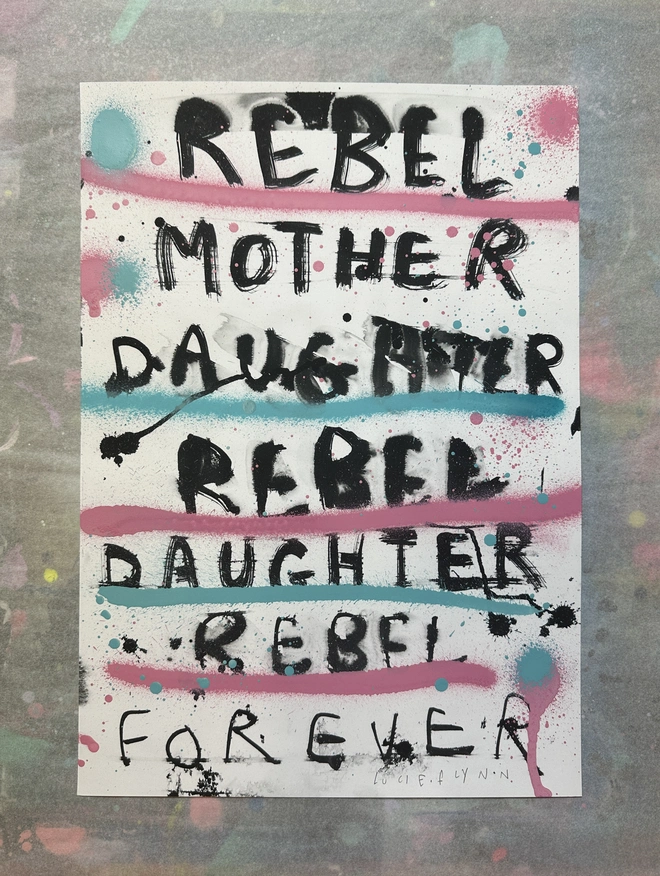 Rebel Mother Print 