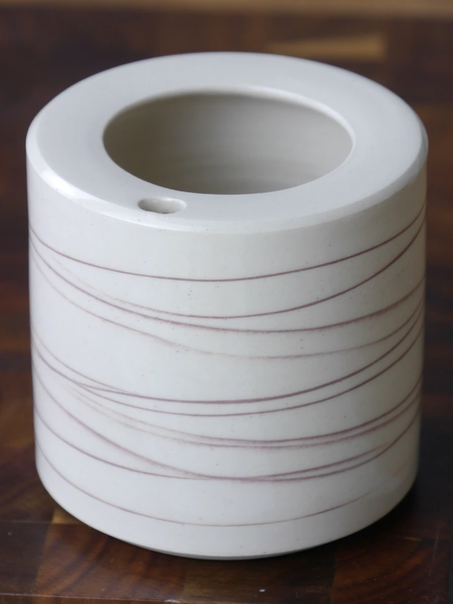ceramic takeout coffee cup