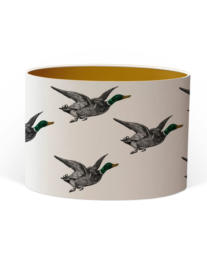 Ducks lampshade handmade 
