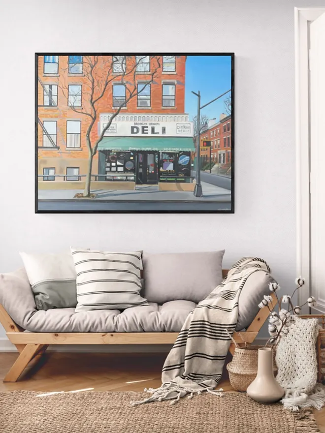 Brooklyn Heights Deli Fine Art Print