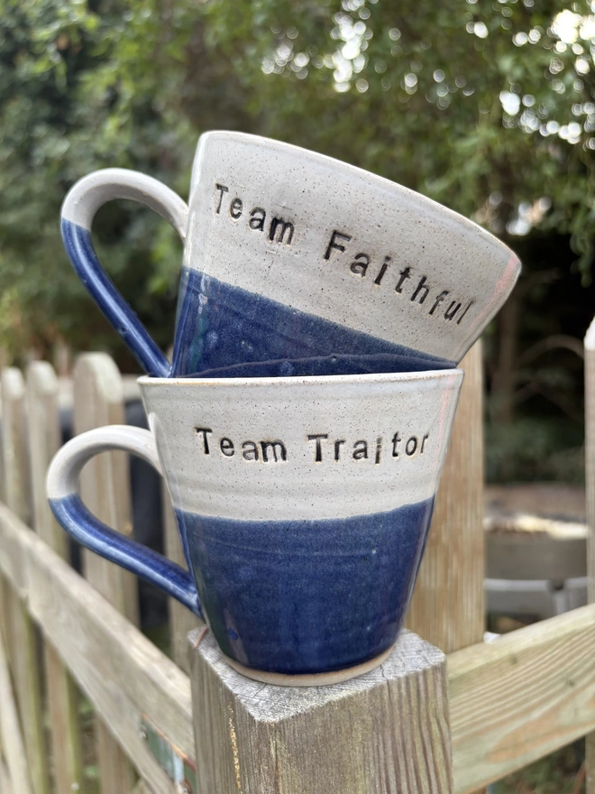 team traitor or team faithful