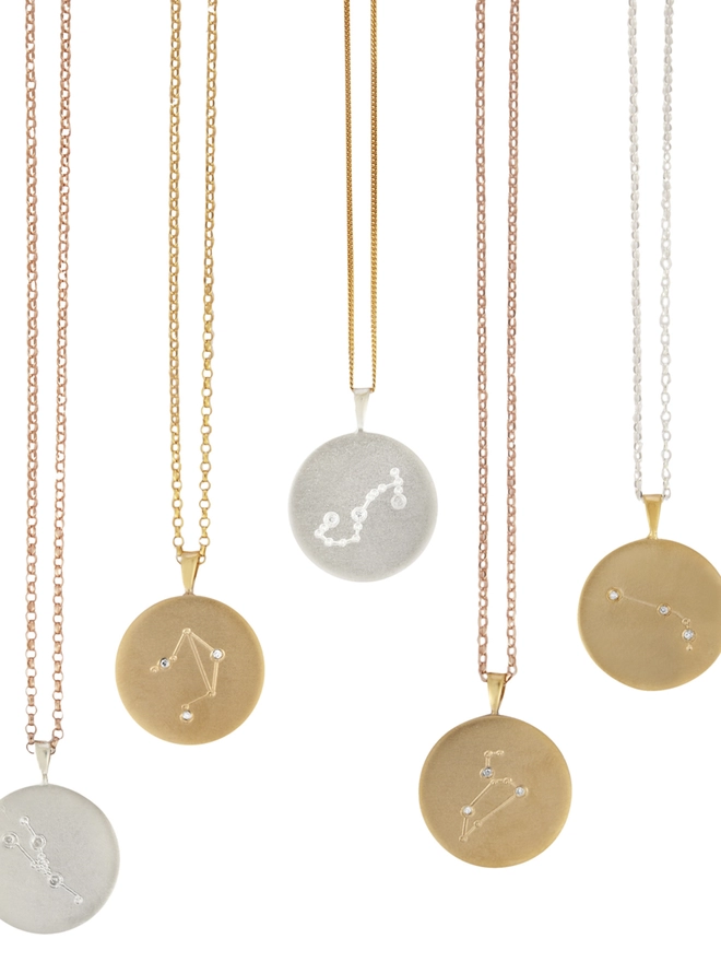 gold and silver constellations