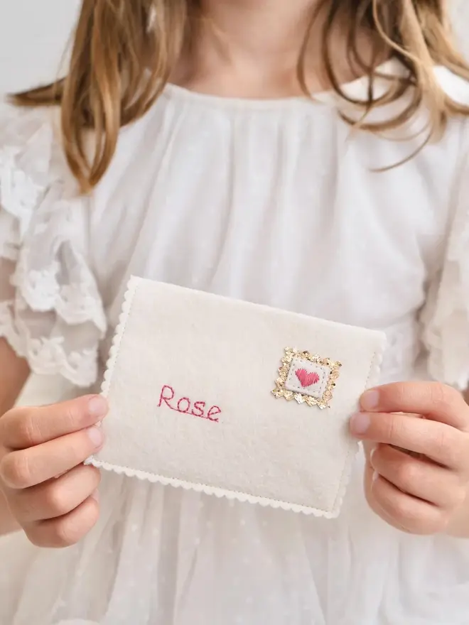 Reusable personalised Valentines Envelope