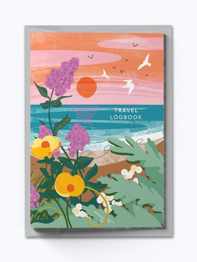 wanderlust journal trip planner notebook travel notebook travel logbook travel journal travel gift travel diary memory logbook kids journal  keepsake journal  illustrated travel journal  holiday logbook  holiday journal  gift for travellers adventure notebook adventure journal A5 travel notebook