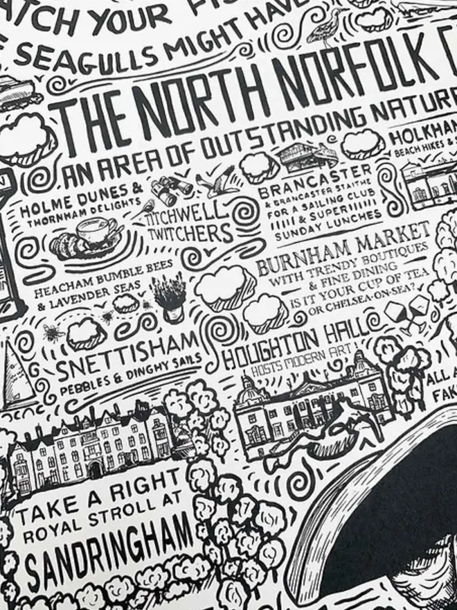 Norfolk Poster Wall Art Zoom