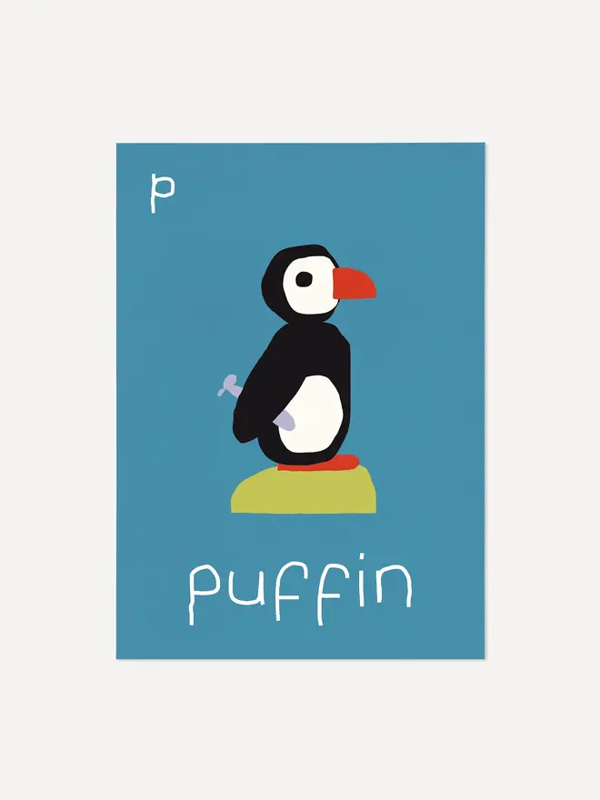 'Puffin' Print
