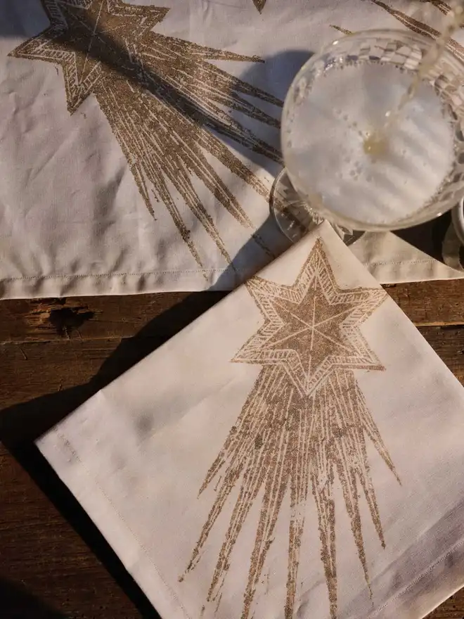 Christmas Star Napkins