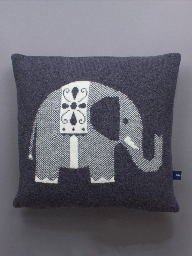 Elephant Cushion Front