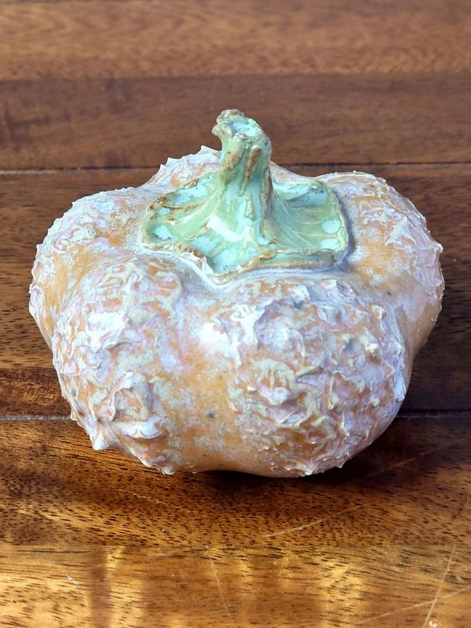 Pumpkin cane topper home decor