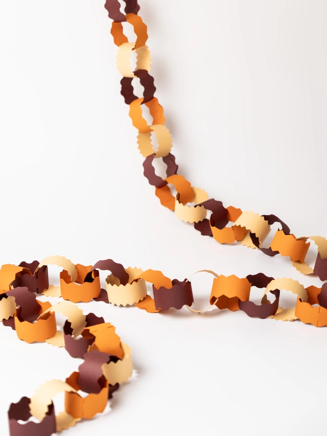 autumn paper chain