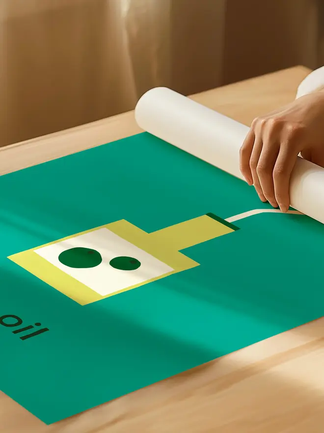 'Olive Oil' Print