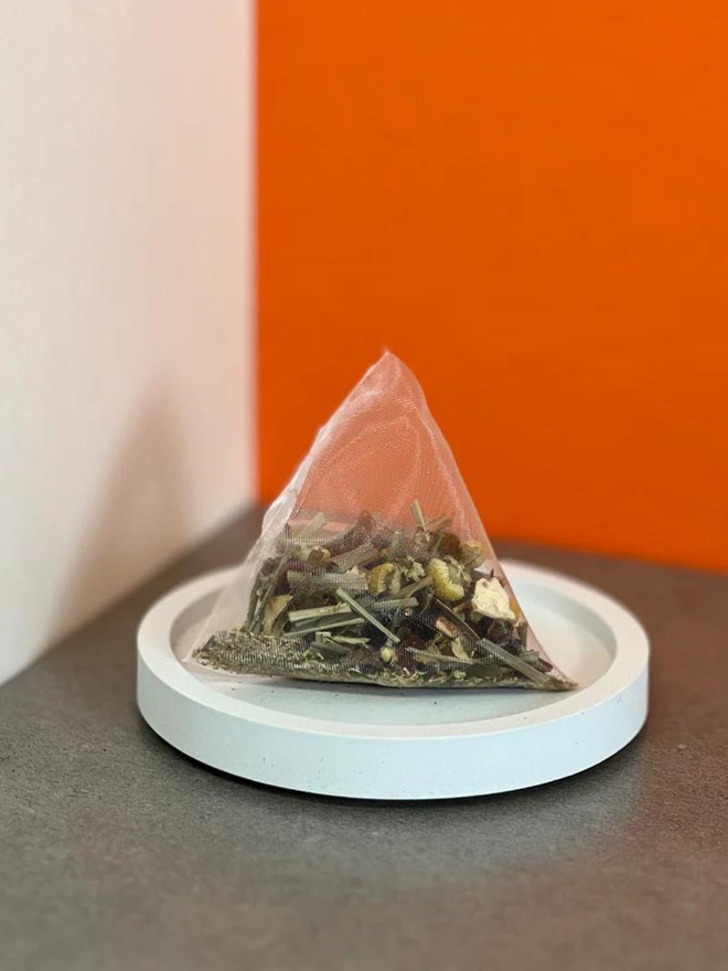 chamomile citrus tea bag