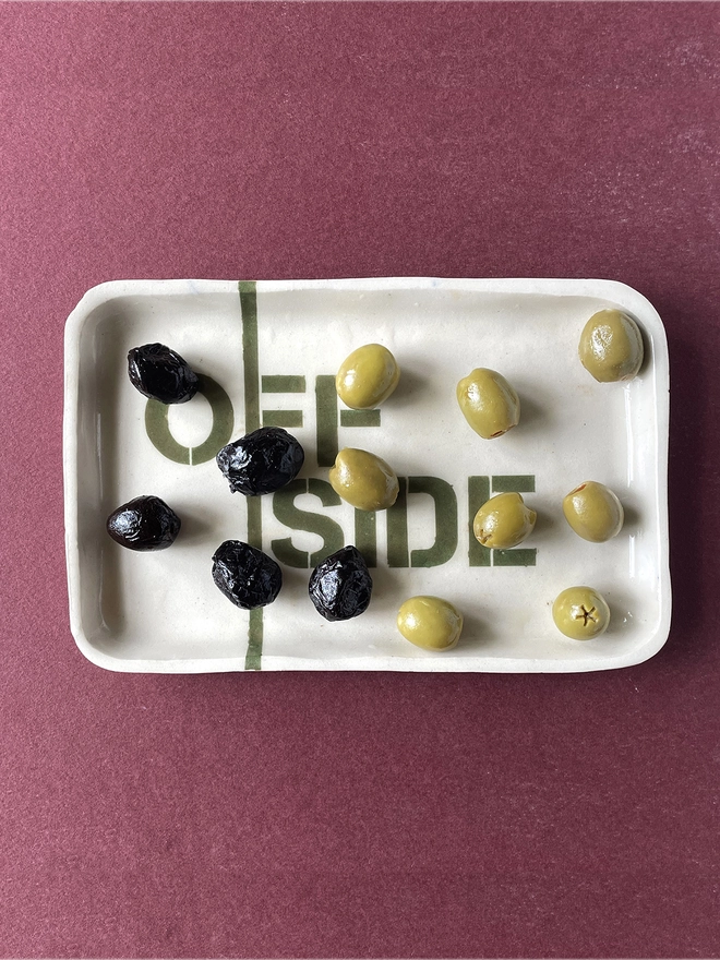 Offside with olives