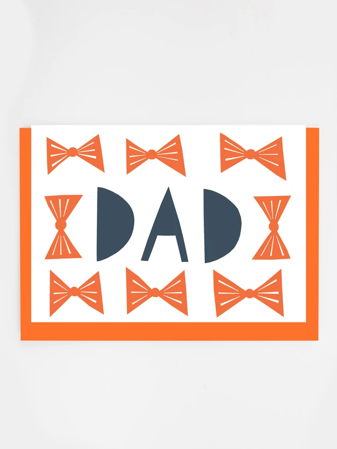 bow tie fathers day card