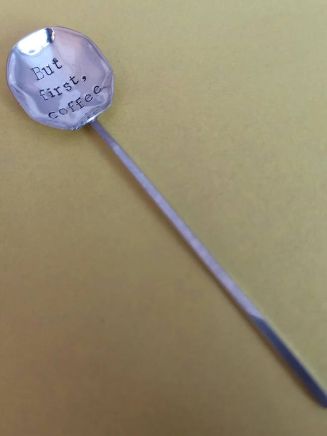 Personalised Vintage Coffee Spoon