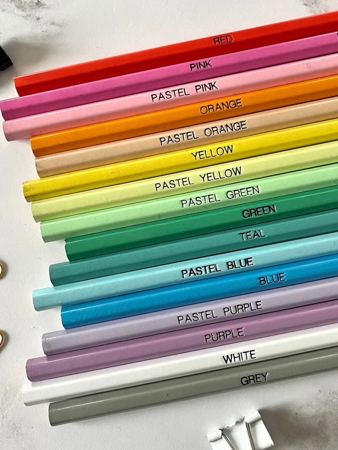 'Believe In Yourself' Pencils (Set Of 5 Or 10)