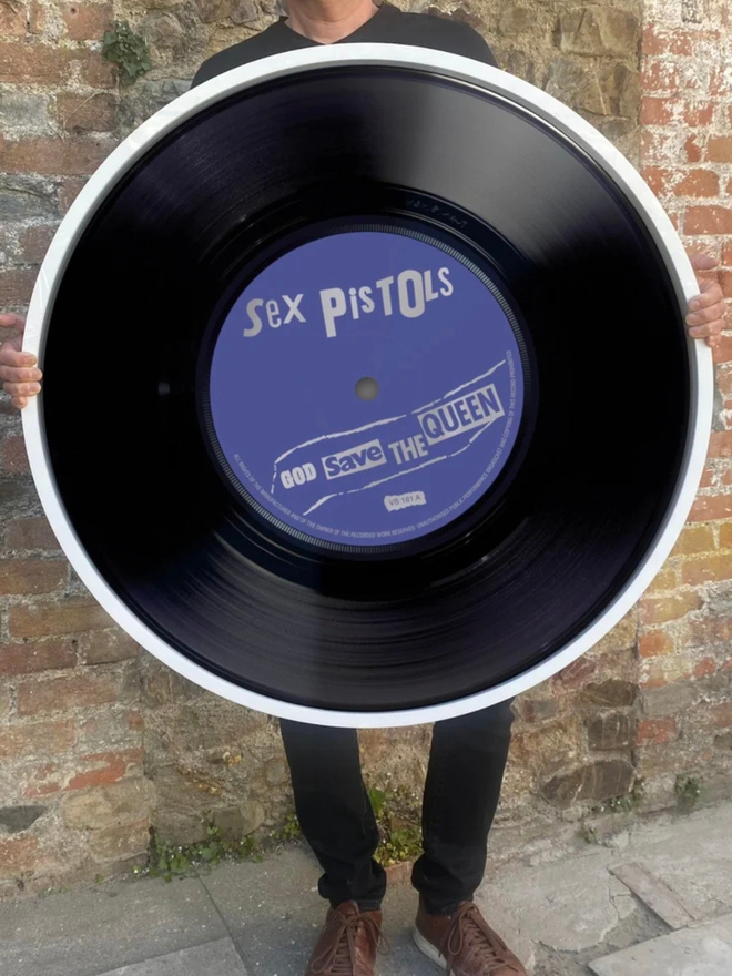 sex pistols giant vinyl record