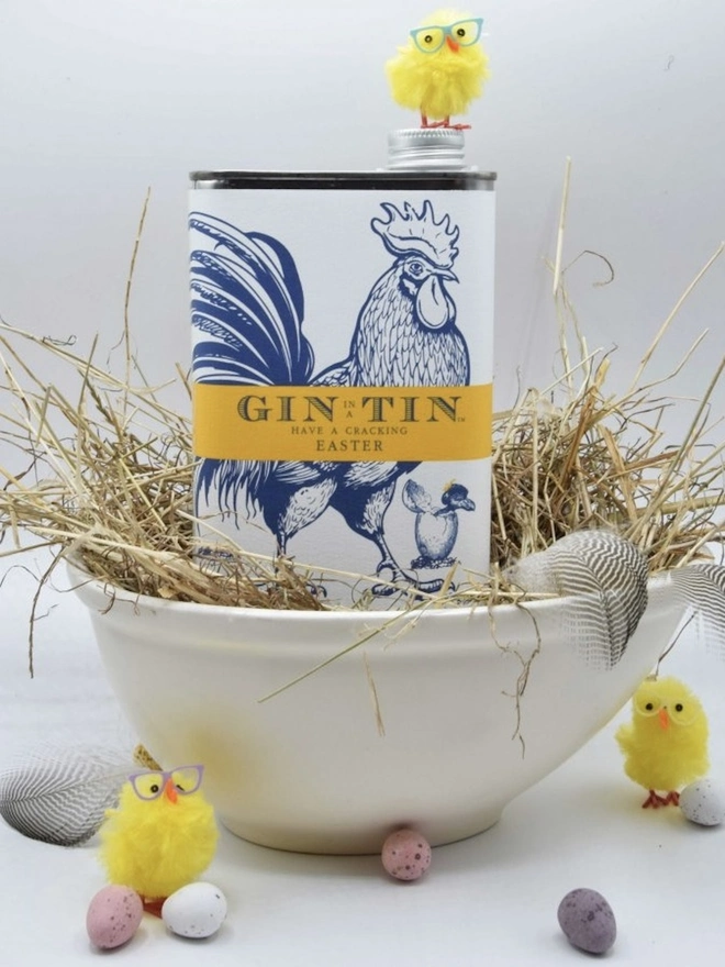 "Have A Cracking Easter" Gin Tin