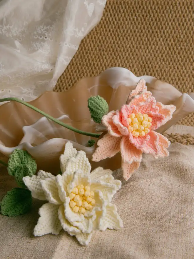 The Way to You Crochet Flower Rose de Couture