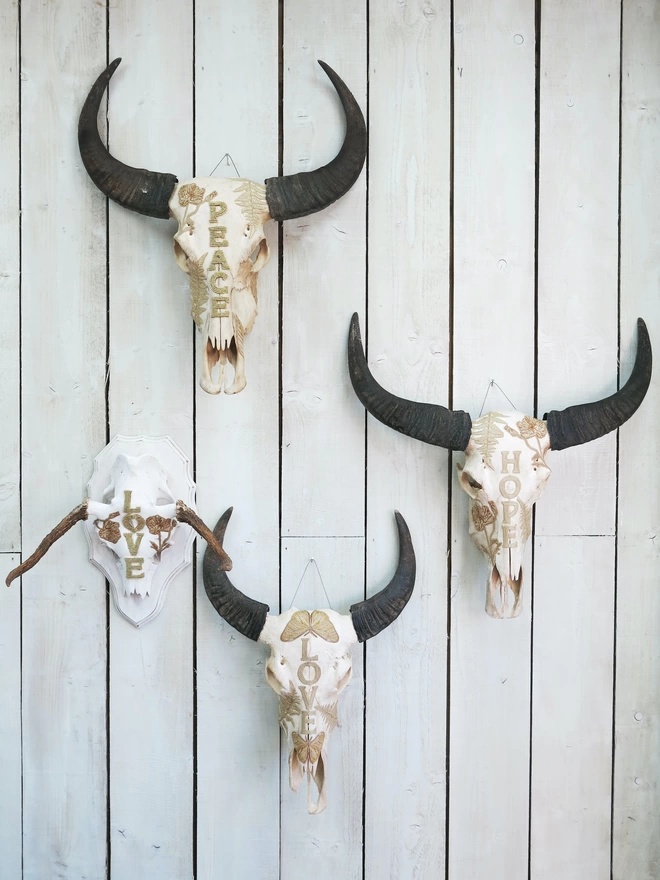 Selection of Denim & Bone wall art