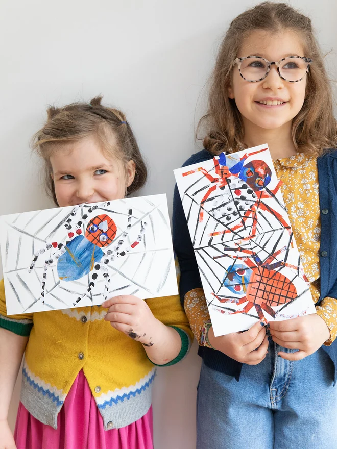 spiders art project for children