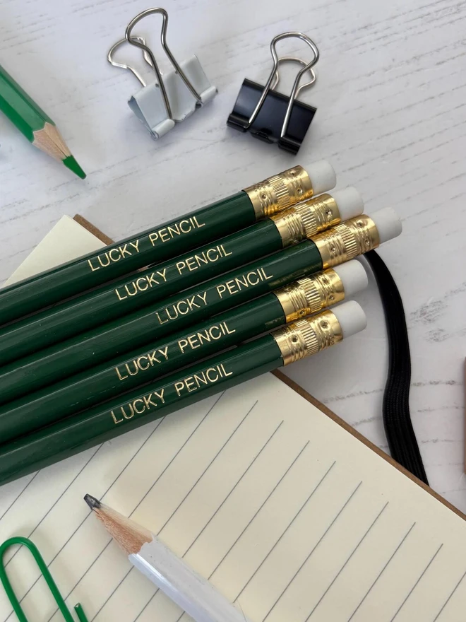 Lucky St. Patrick’s Day Pencil Gift (Pack Of 1, 5, 10)