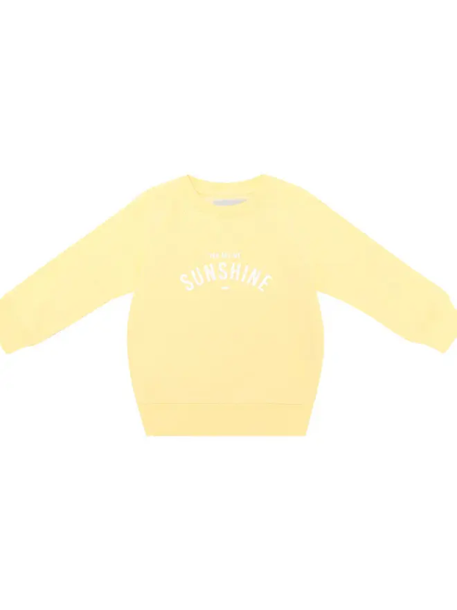 Butter Yellow ' You Are My Sunshine' Sweatshirt