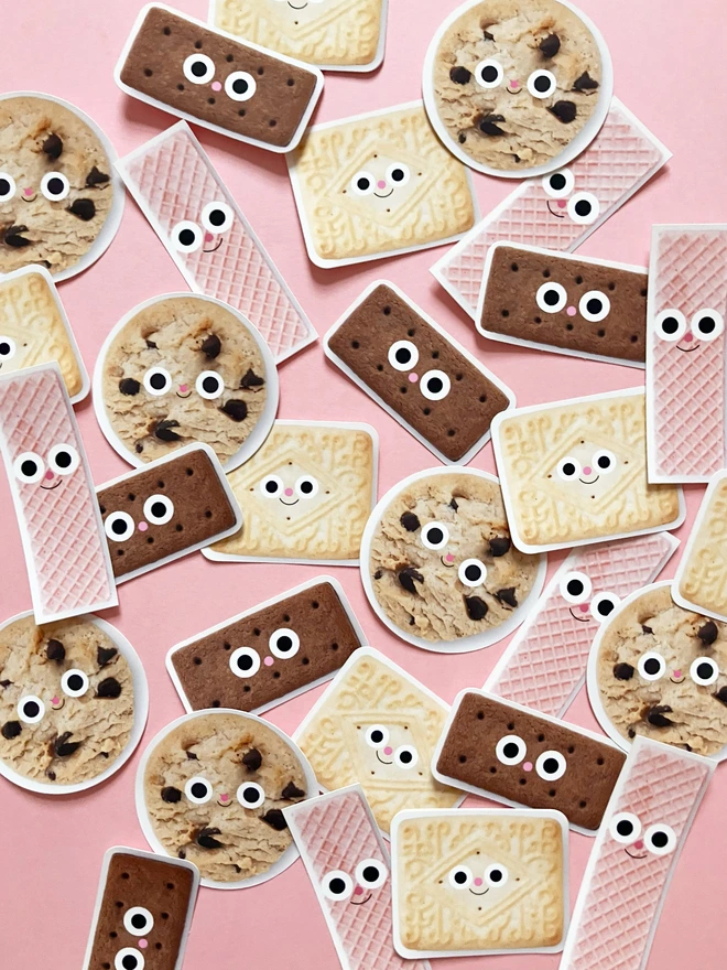 Biscuit stickers 