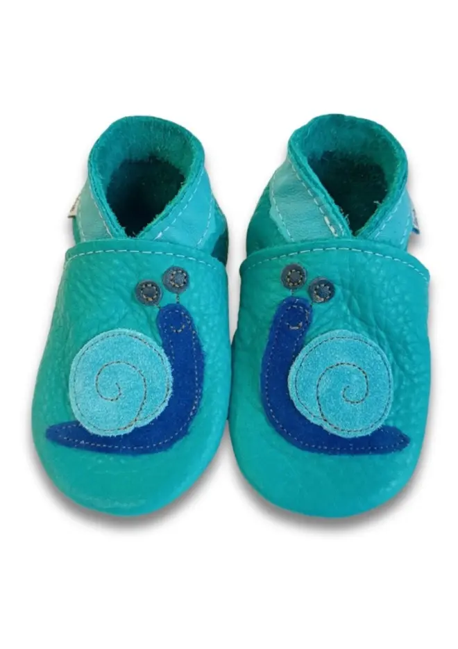 Snail shoes inch blue